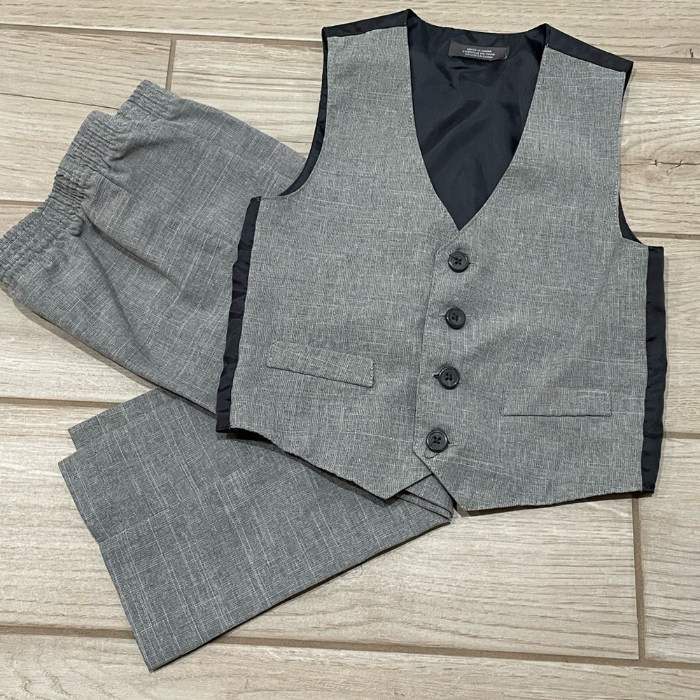 Vest and dress pants
